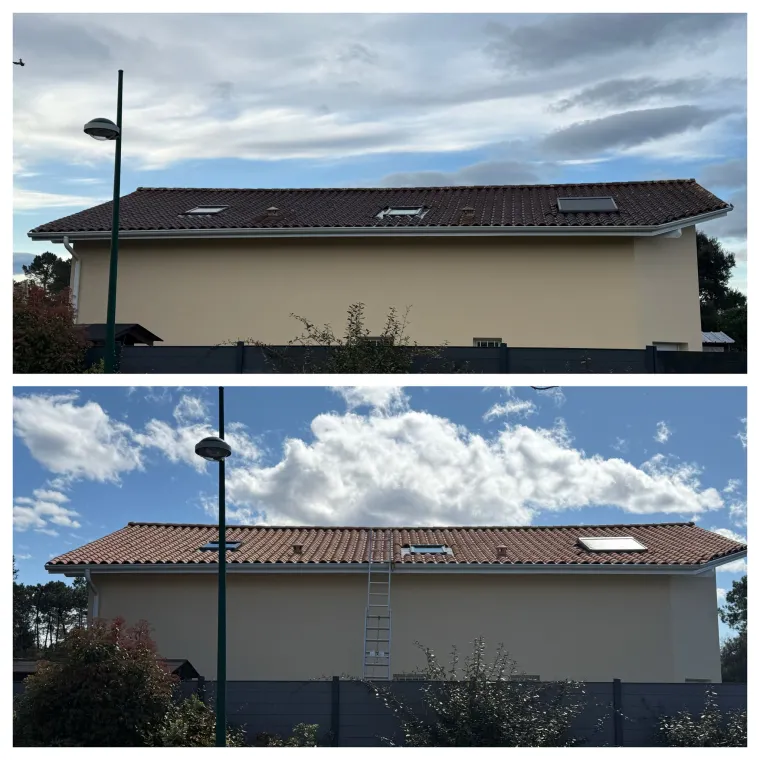 Prix nettoyage toiture Biarritz, Saint-Martin-de-Seignanx, Green Vapeur