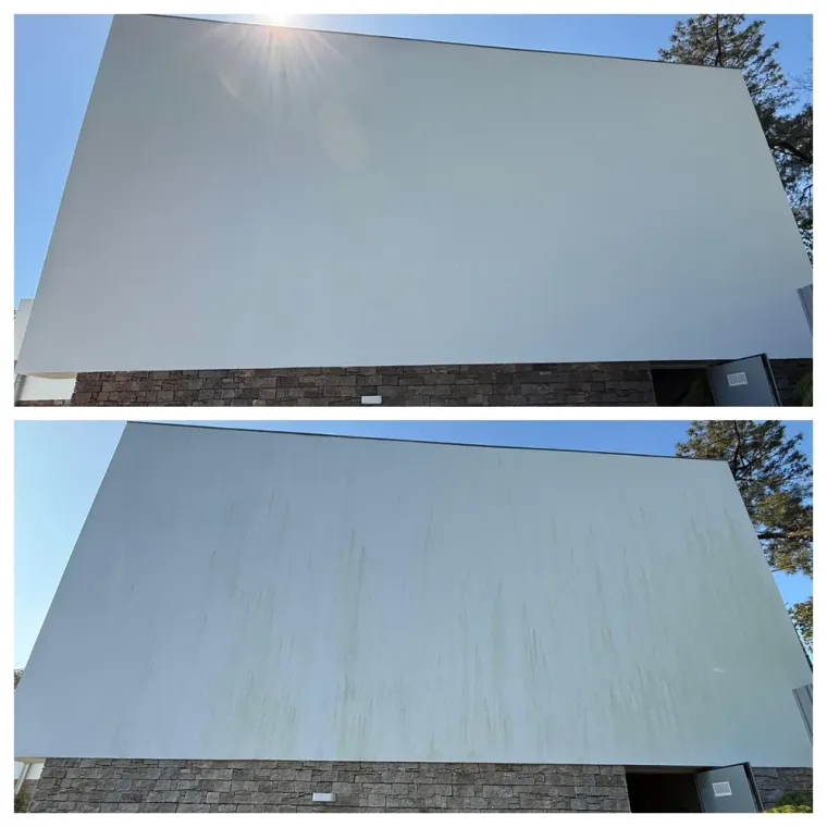 Traitement hydrofuge et anti-mousse après nettoyage de façade Pays Basque, Saint-Martin-de-Seignanx, Green Vapeur