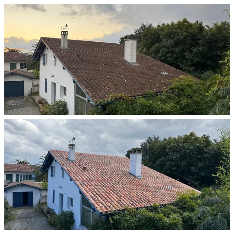 Nettoyage de toiture écologique à la vapeur douce à Soustons, Saint-Martin-de-Seignanx, Green Vapeur