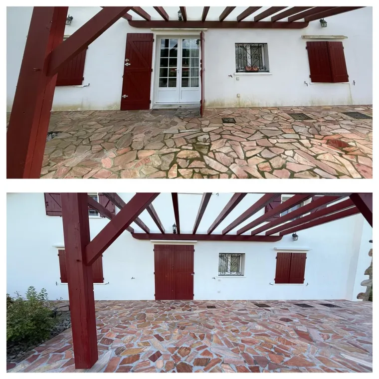 Entreprise de nettoyage basse pression sans produits chimiques à Biarritz, Saint-Martin-de-Seignanx, Green Vapeur