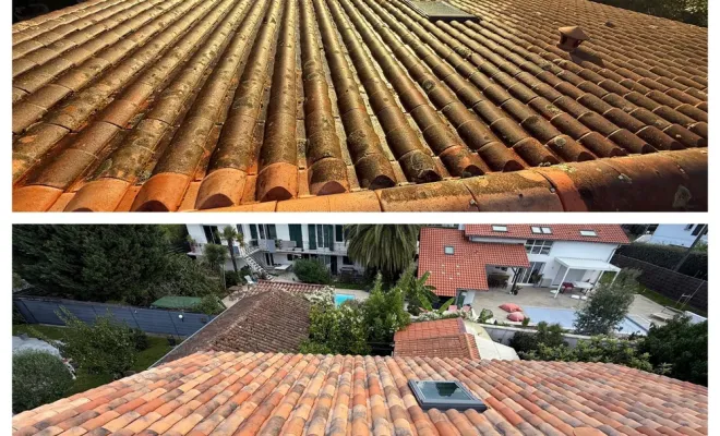 Nettoyage de toiture écologique à la vapeur douce à Soustons, Saint-Martin-de-Seignanx, Green Vapeur