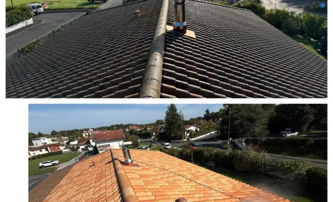 Nettoyage de toiture écologique à la vapeur douce à Soustons, Saint-Martin-de-Seignanx, Green Vapeur