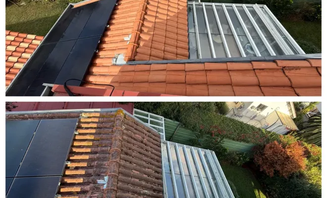 Nettoyage de toiture et façade à la vapeur à Seignosse, Saint-Martin-de-Seignanx, Green Vapeur