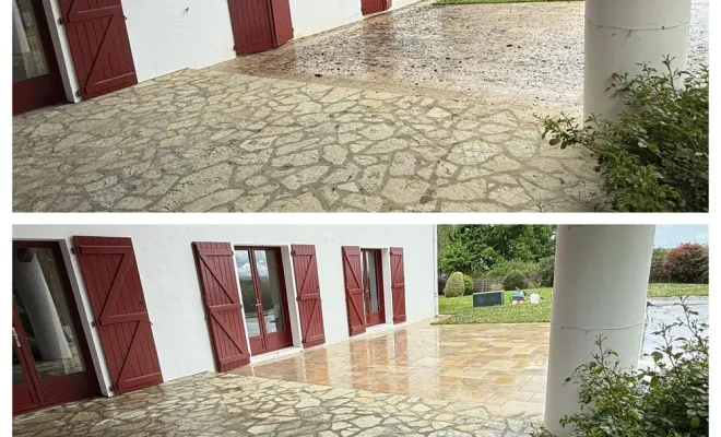 Entreprise de nettoyage basse pression sans produits chimiques à Biarritz, Saint-Martin-de-Seignanx, Green Vapeur