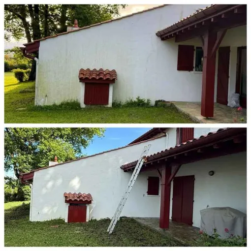 Artisan nettoyage façade pas cher Pays Basque, Saint-Martin-de-Seignanx, Green Vapeur