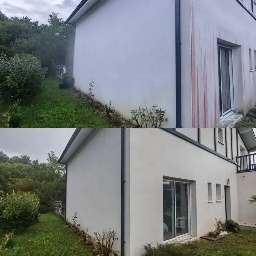 Nettoyage de façade pas cher à Biarritz avec Green Vapeur, Saint-Martin-de-Seignanx, Green Vapeur