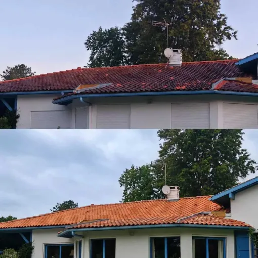 Nettoyage de toiture écologique et pas cher à Bayonne avec Green Vapeur, Saint-Martin-de-Seignanx, Green Vapeur