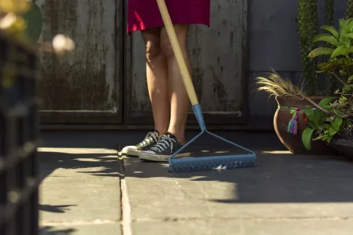 Nettoyage écologique d'une terrasse à Saint Palais, Saint-Martin-de-Seignanx, Green Vapeur