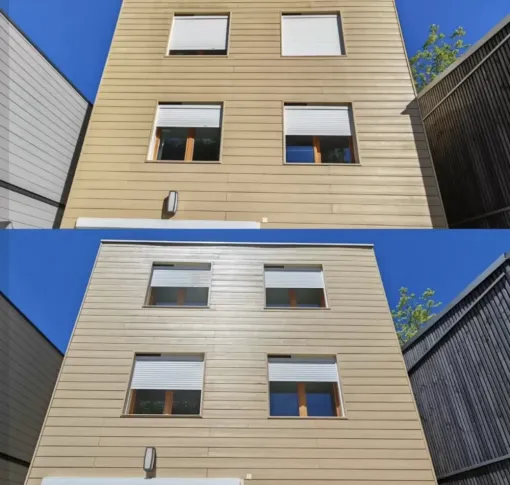 Nettoyage écologique façade, terrasse et tour de piscine à Bayonne, Saint-Martin-de-Seignanx, Green Vapeur