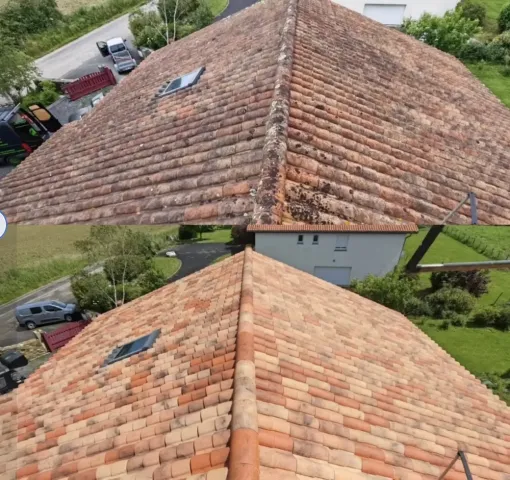 Nettoyage écologique toiture et clôture à Saint Palais, Saint-Martin-de-Seignanx, Green Vapeur