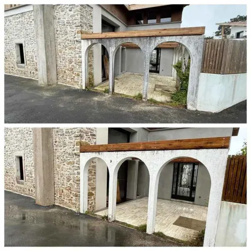 Nettoyage façade haute pression professionnel dans les Landes, Saint-Martin-de-Seignanx, Green Vapeur