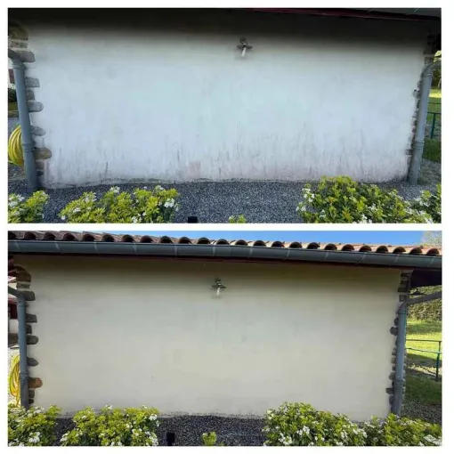 Nettoyage façade hydrofuge dans les Landes, Saint-Martin-de-Seignanx, Green Vapeur