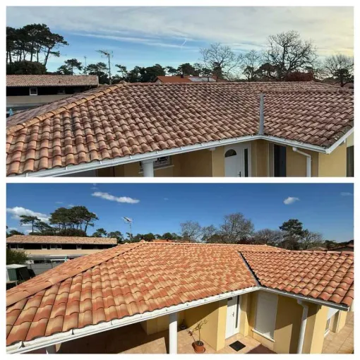 Nettoyage toiture sans haute pression Biarritz, Saint-Martin-de-Seignanx, Green Vapeur