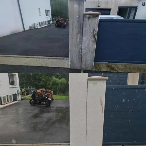 Produits naturels pour nettoyer une façade Pays Basque, Saint-Martin-de-Seignanx, Green Vapeur