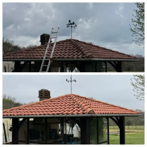 Traitement anti-mousse toiture Bayonne, Saint-Martin-de-Seignanx, Green Vapeur