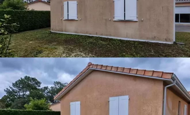 Nettoyage de façade écologique et pas cher à Bayonne avec Green Vapeur, Saint-Martin-de-Seignanx, Green Vapeur