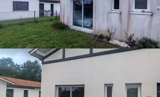 Nettoyage de façade écologique et pas cher à Bayonne avec Green Vapeur, Saint-Martin-de-Seignanx, Green Vapeur