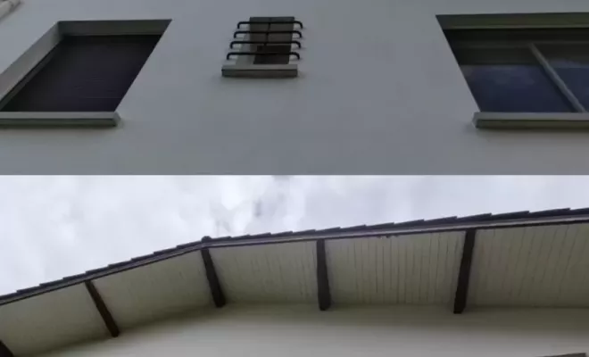 Nettoyage à la vapeur d'avant toit à Saint Palais, Saint-Martin-de-Seignanx, Green Vapeur