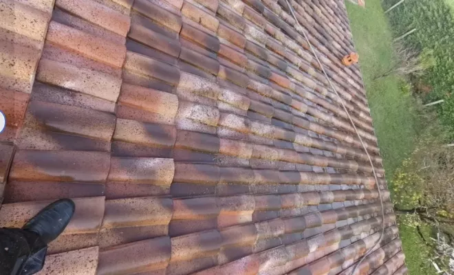 Nettoyage à la vapeur d'une toiture à Benesse Maremne, Saint-Martin-de-Seignanx, Green Vapeur