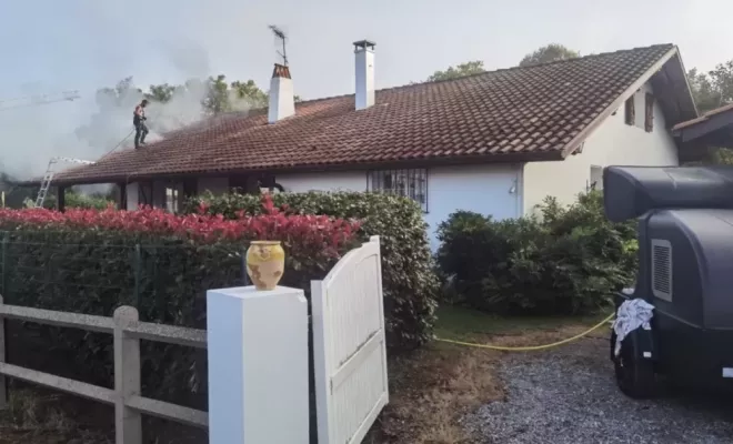 Nettoyage à la vapeur d'une toiture à Saint Martin de Seignanx, Saint-Martin-de-Seignanx, Green Vapeur