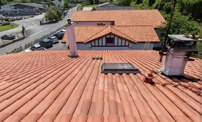 Nettoyage à la vapeur d'une toiture à Saint Palais, Saint-Martin-de-Seignanx, Green Vapeur