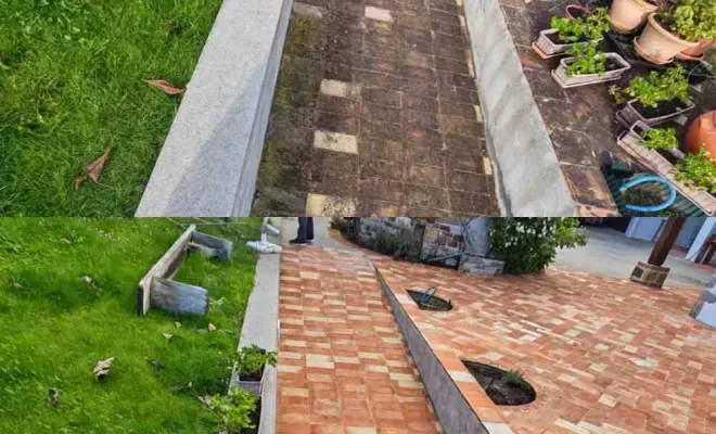 Nettoyage de terrasses de piscine pas cher à Bayonne avec Green Vapeur, Saint-Martin-de-Seignanx, Green Vapeur