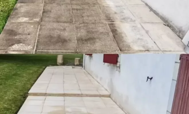 Nettoyage d'un tour de piscine à Peyrehorade, Saint-Martin-de-Seignanx, Green Vapeur