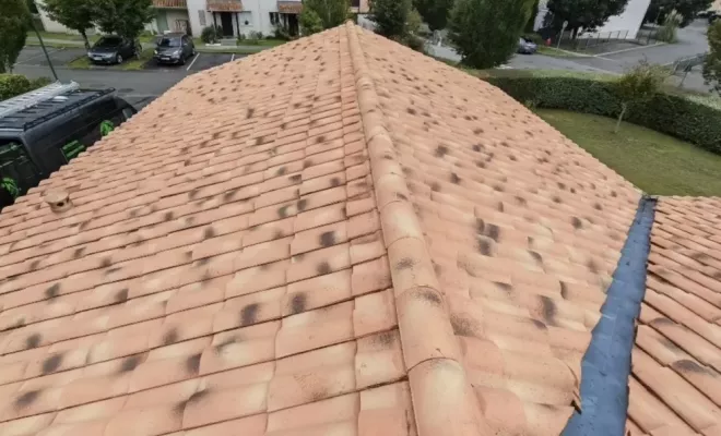 Nettoyage d'une toiture à la vapeur à Saint Vincent de Tyrosse, Saint-Martin-de-Seignanx, Green Vapeur