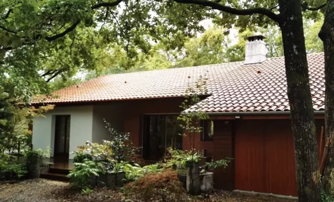 Nettoyage écologique d'une toiture à Ondres, Saint-Martin-de-Seignanx, Green Vapeur