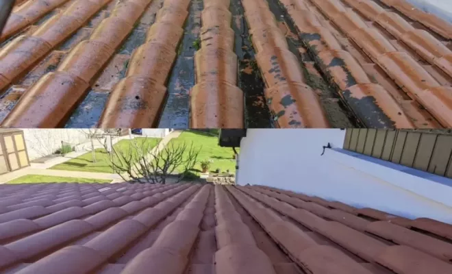 Nettoyage écologique d'une toiture à Tarnos, Saint-Martin-de-Seignanx, Green Vapeur