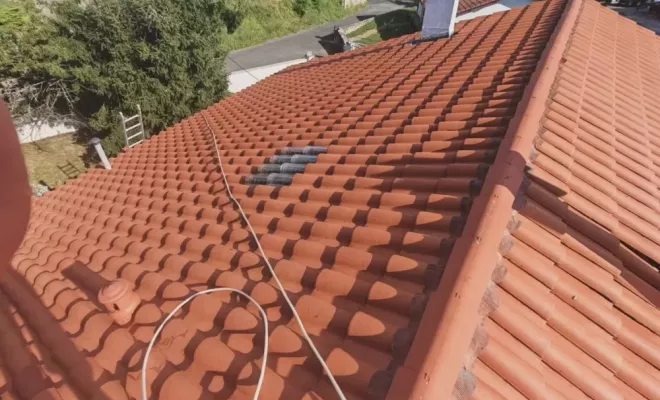 Nettoyage écologique d'une toiture à Tarnos à Saint Palais, Saint-Martin-de-Seignanx, Green Vapeur