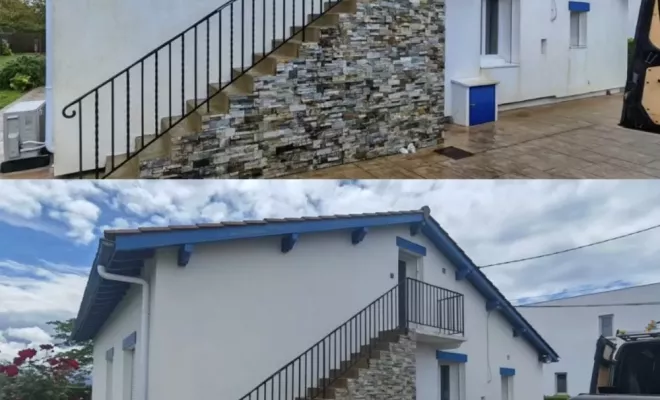 Nettoyage écologique façade et cloture à Bidart, Saint-Martin-de-Seignanx, Green Vapeur