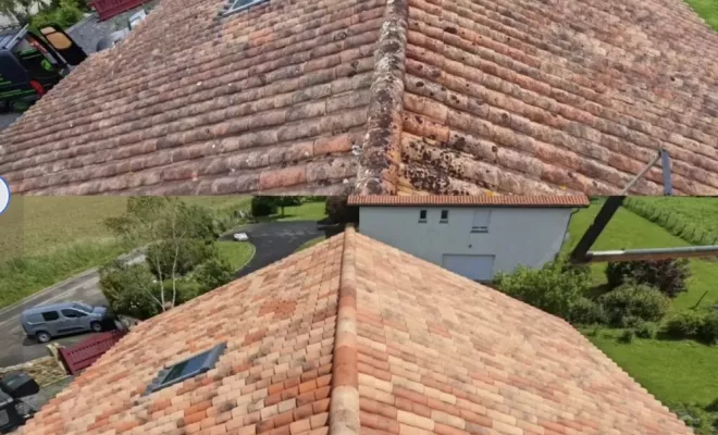 Nettoyage écologique toiture et clôture à Saint Palais, Saint-Martin-de-Seignanx, Green Vapeur