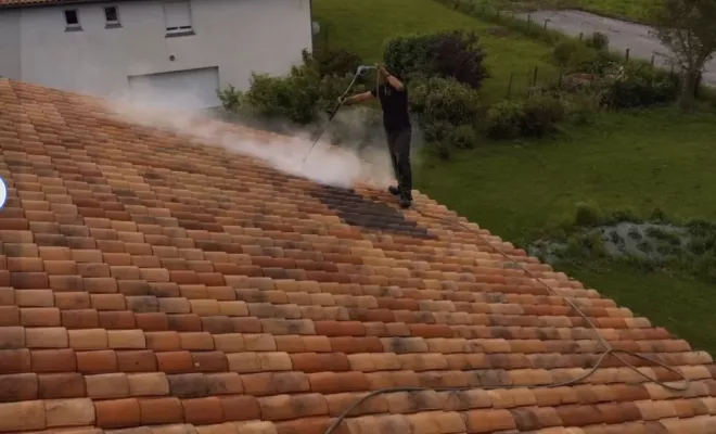 Nettoyage écologique toiture et clôture à Saint Palais, Saint-Martin-de-Seignanx, Green Vapeur