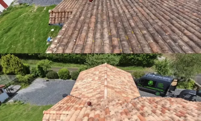 Nettoyage écologique toiture et clôture à Saint Palais, Saint-Martin-de-Seignanx, Green Vapeur