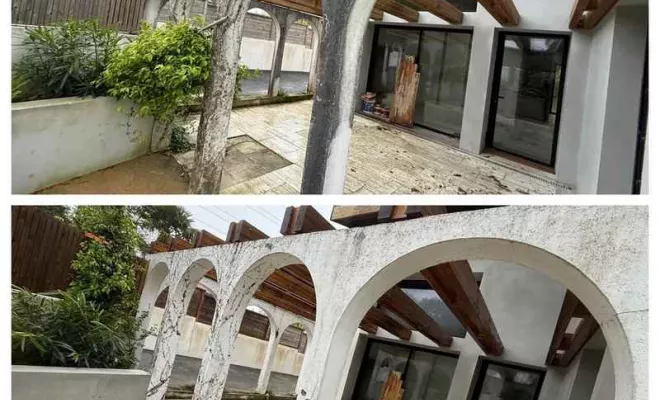 Nettoyage façade haute pression professionnel dans les Landes, Saint-Martin-de-Seignanx, Green Vapeur