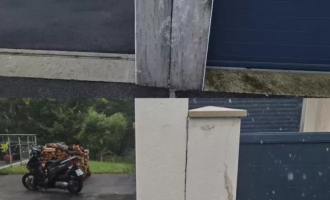 Nettoyage façades à la vapeur à Tosse, Saint-Martin-de-Seignanx, Green Vapeur