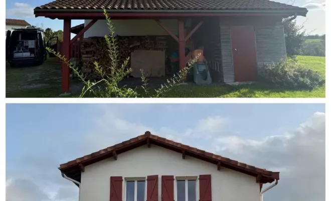 Nettoyage pas cher d'une toiture sur la commune de Hossegor, Saint-Martin-de-Seignanx, Green Vapeur