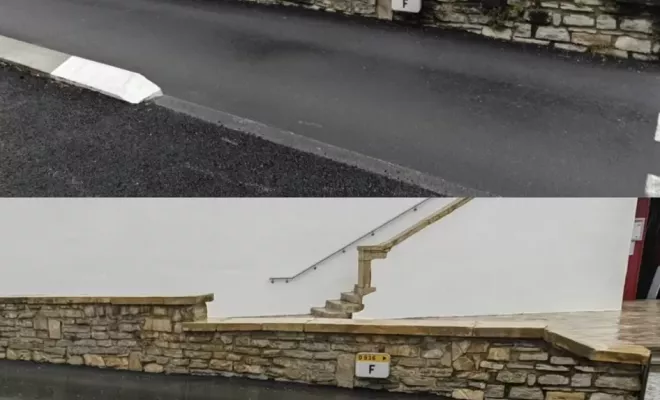 Nettoyage de la place de l'église à Saint Pierre D'irube, Saint-Martin-de-Seignanx, Green Vapeur