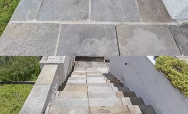 Nettoyage terrasse et tour de piscine à Bassussary, Saint-Martin-de-Seignanx, Green Vapeur