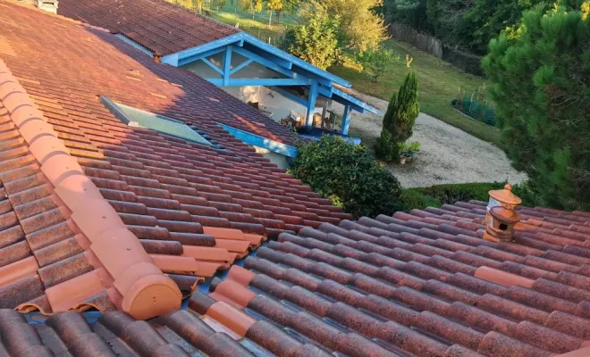 Nettoyage de toiture à Bidart, Saint-Martin-de-Seignanx, Green Vapeur