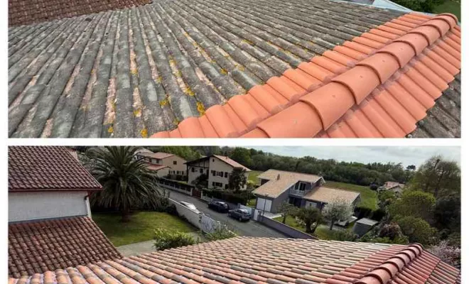 Nettoyage toiture écologique Biarritz, Saint-Martin-de-Seignanx, Green Vapeur