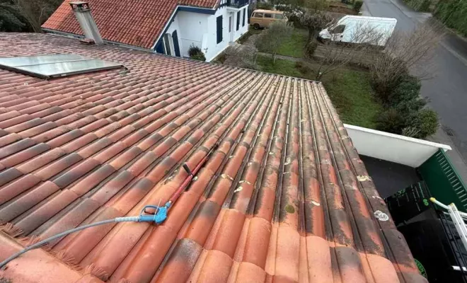 Nos réalisations en nettoyage écologique de toitures et façades à Bayonne, Saint-Martin-de-Seignanx, Green Vapeur