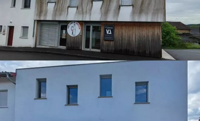 Nettoyage écologique de façades, Saint-Martin-de-Seignanx, Green Vapeur