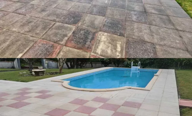 Nettoyage de terrasse, Saint-Martin-de-Seignanx, Green Vapeur