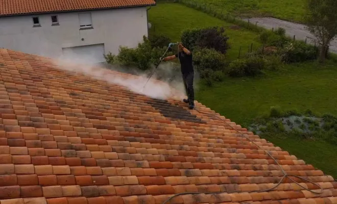 Nettoyage de toiture, Saint-Martin-de-Seignanx, Green Vapeur